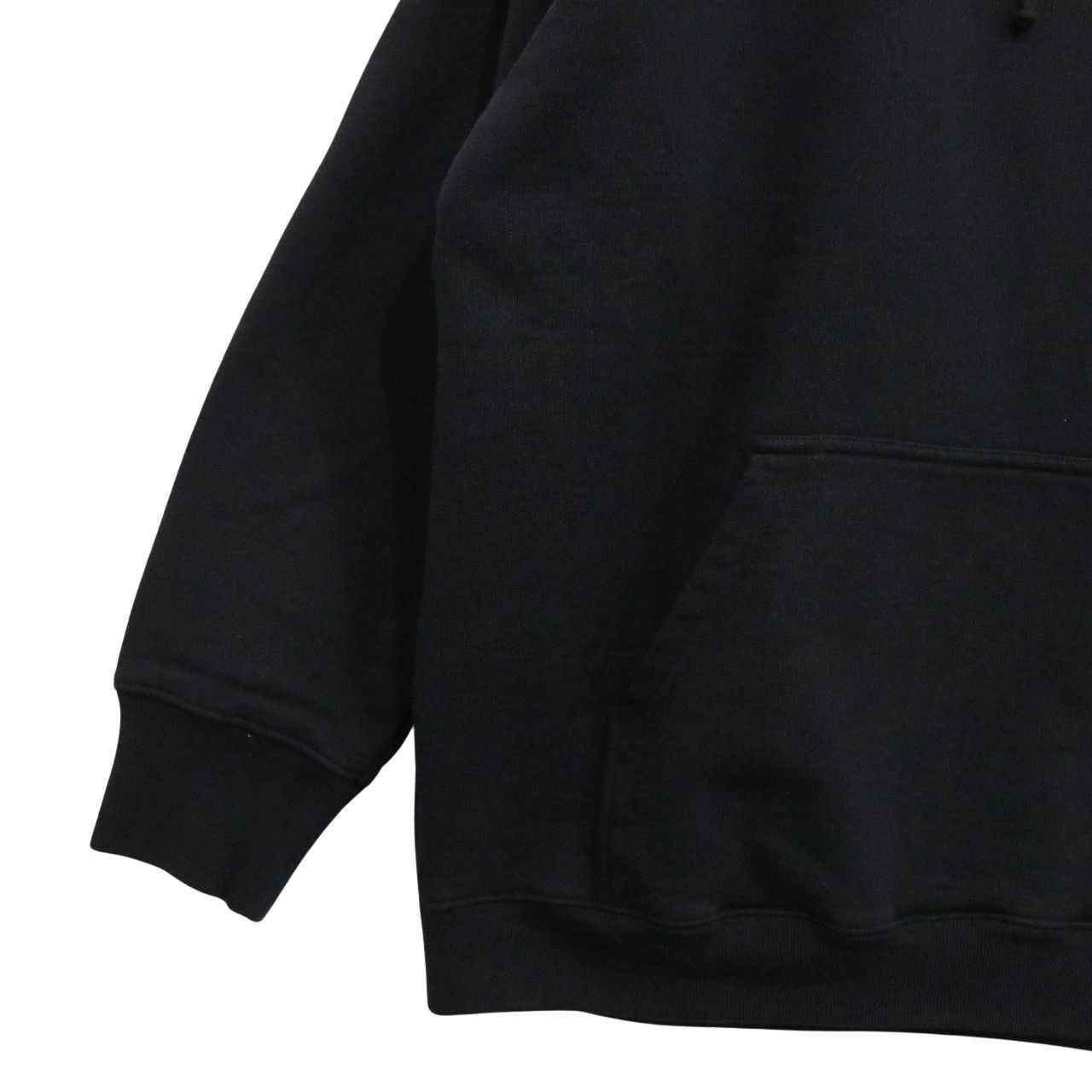 VETEMENTS 20SS Food Delivery Label Hoodie Black Size S
