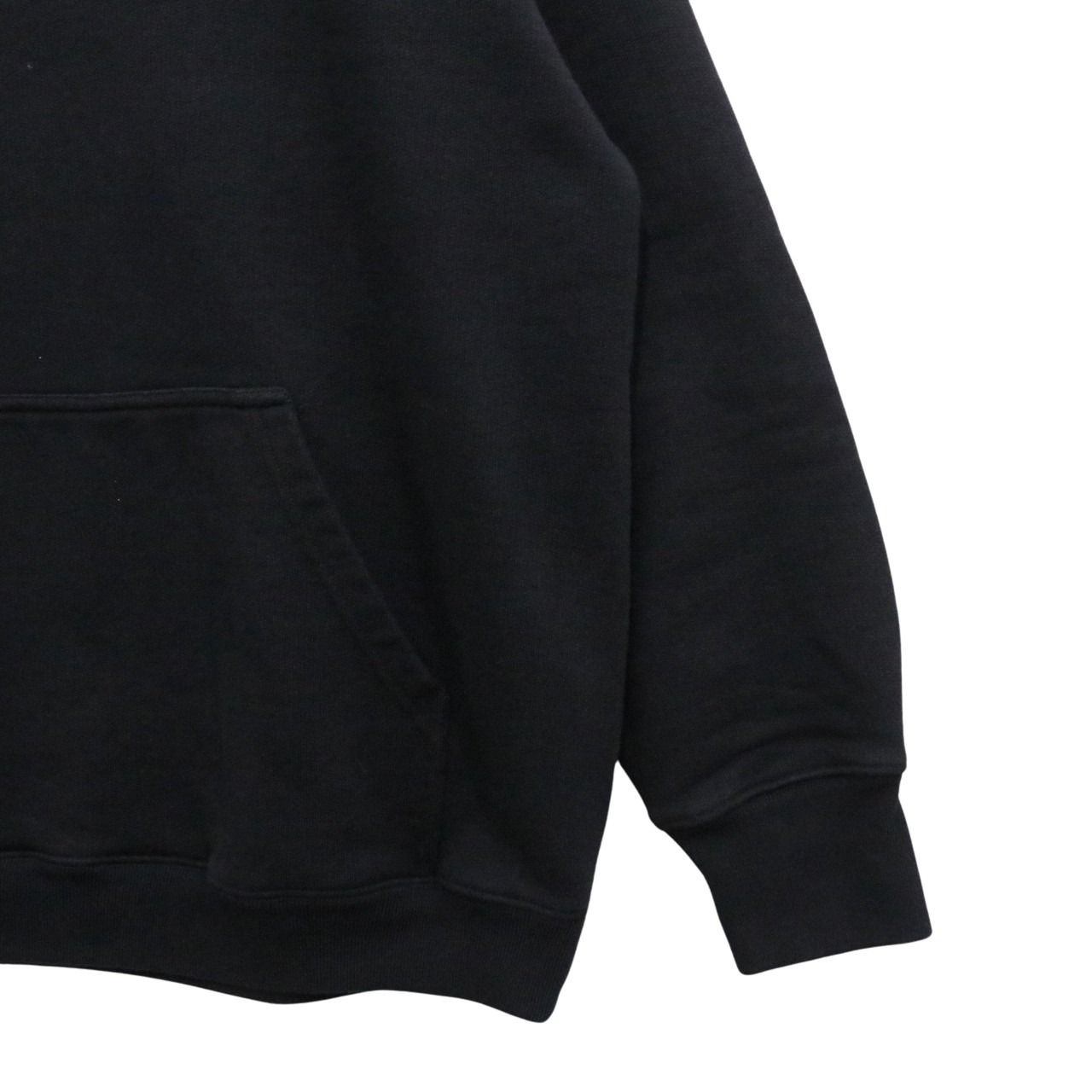 VETEMENTS 20SS Food Delivery Label Hoodie Black Size S