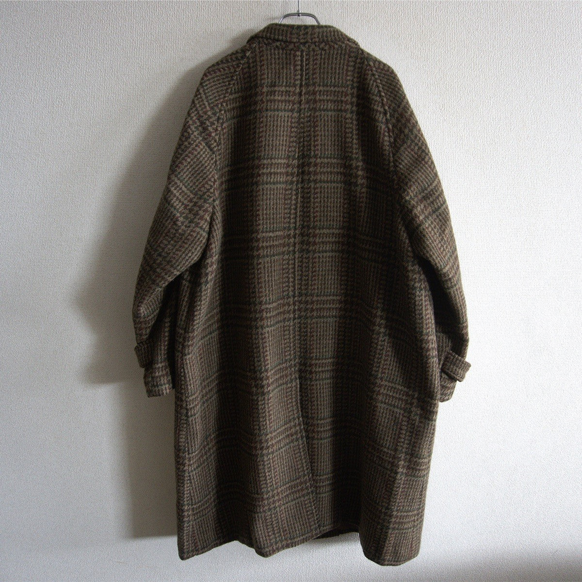 POLO RALPH LAUREN 90s Gun Club Check Tweed Coat Size A6