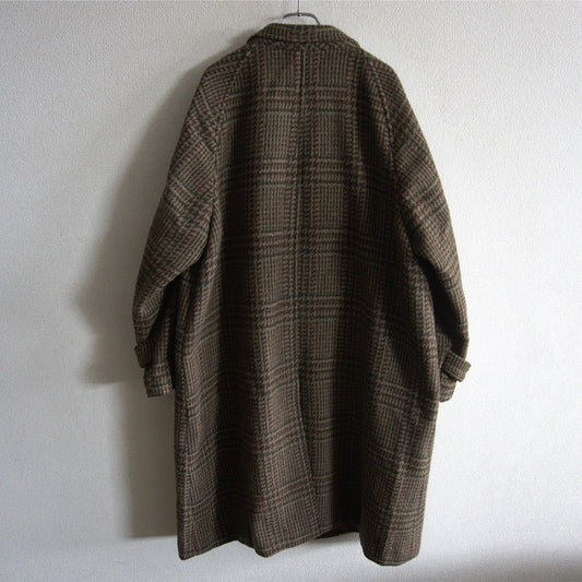 POLO RALPH LAUREN 90s Gun Club Check Tweed Coat Size A6