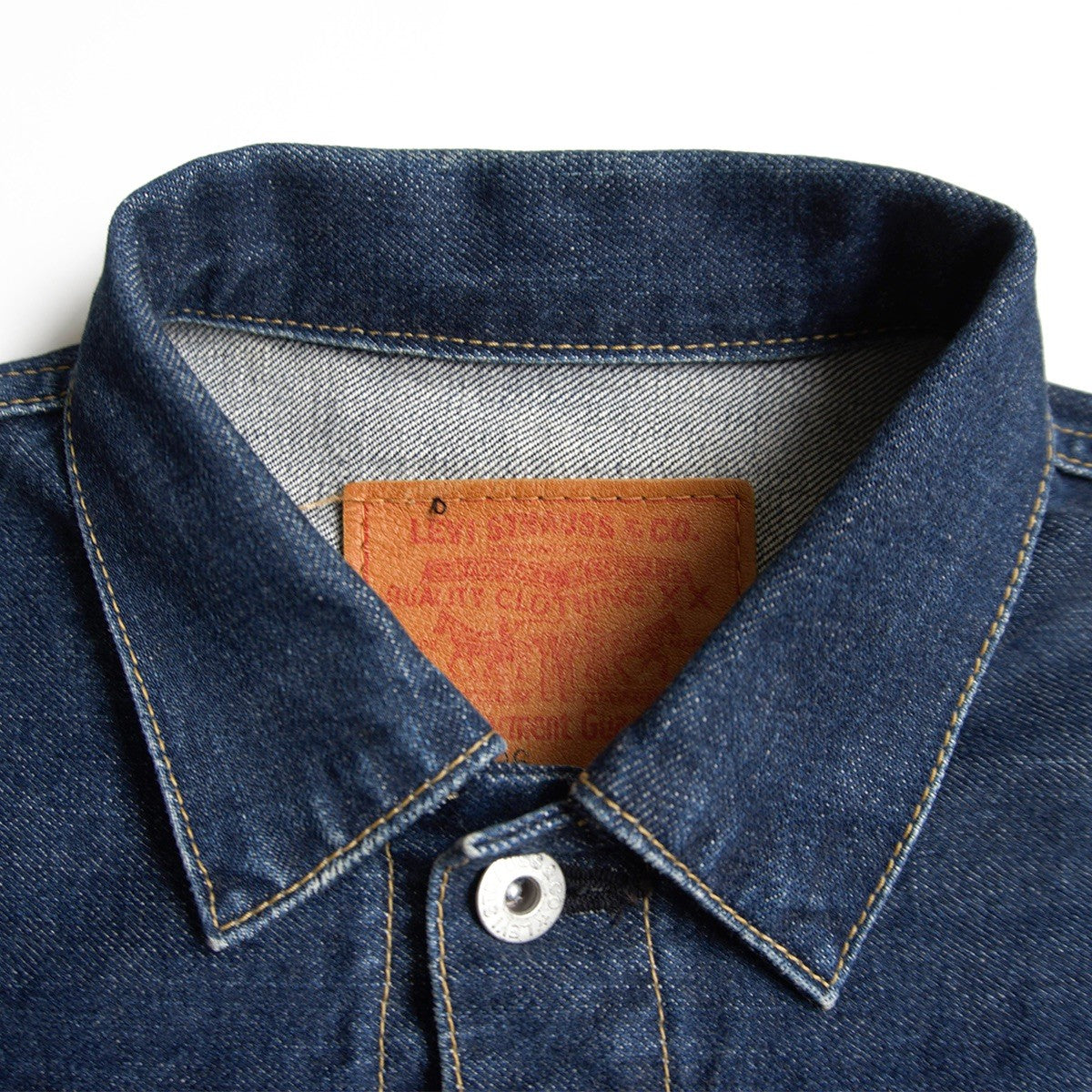 LEVI'S 1st 506XX Big E Made in Japan Denim Jacket Size M