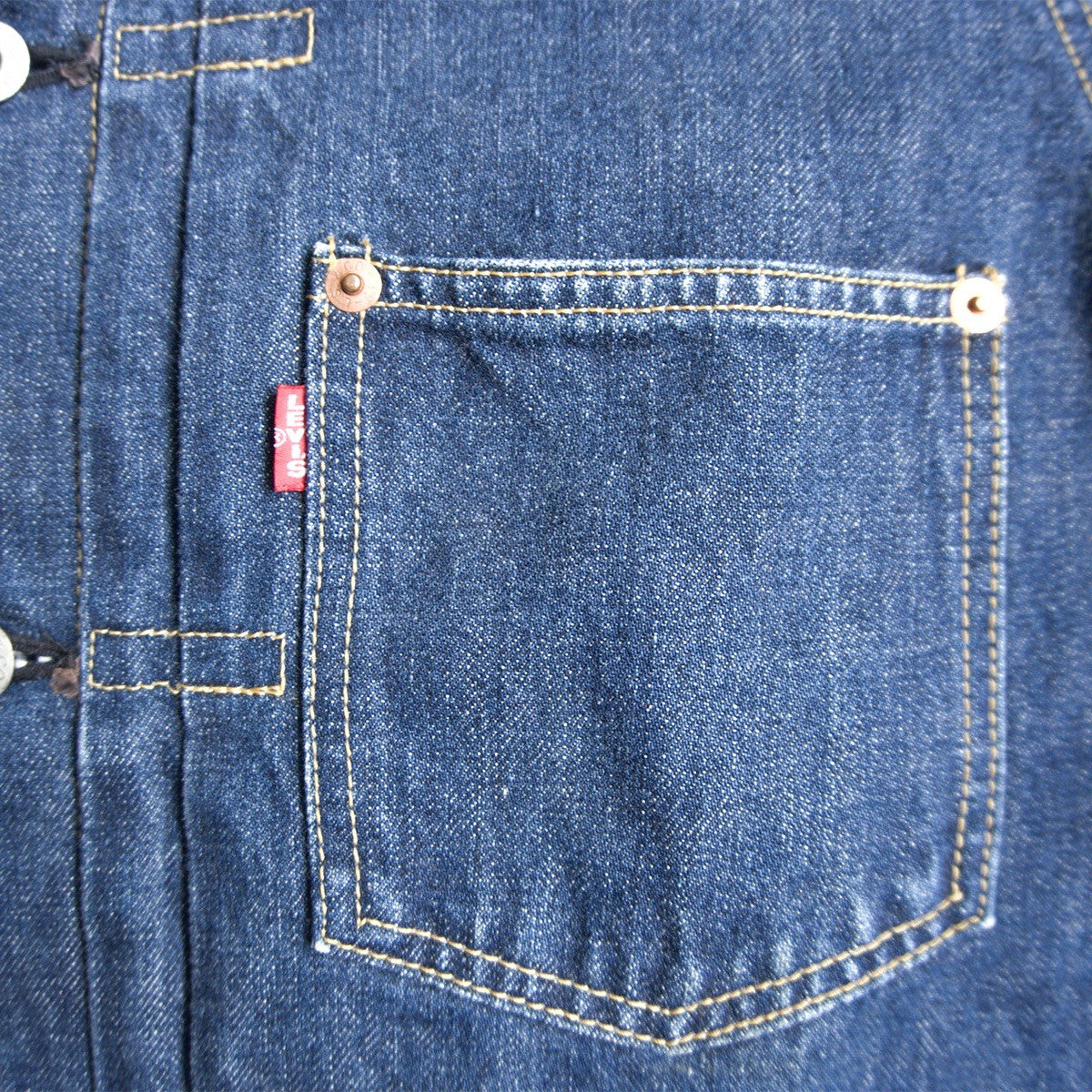 LEVI'S 1st 506XX Big E Made in Japan Denim Jacket Size M
