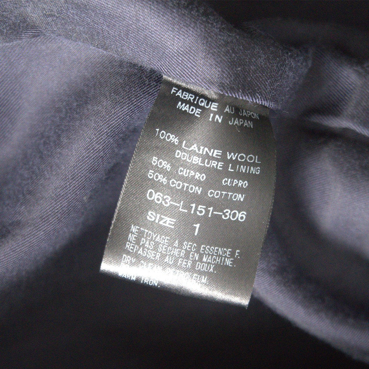 ARTS&SCIENCE Navy Wool Balloon Coat Size 1