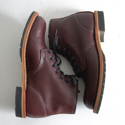 REDWING 9011 Beckman Round Boots Black Cherry Size 8