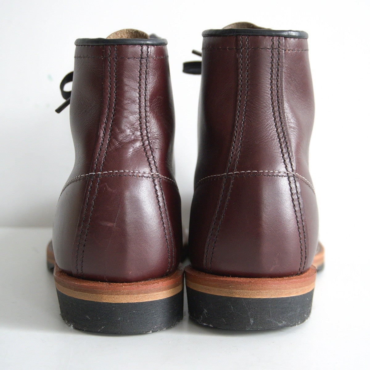 REDWING 9011 Beckman Round Boots Black Cherry Size 8