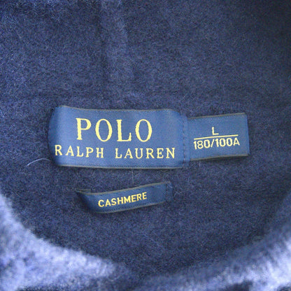 POLO RALPH LAUREN Cashmere Hoodie Navy Size L