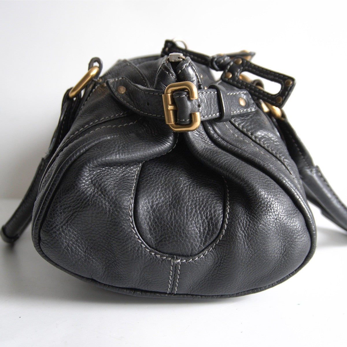 CHLOE Paddington Handbag Cadena Y2K Black Size ONE SIZE