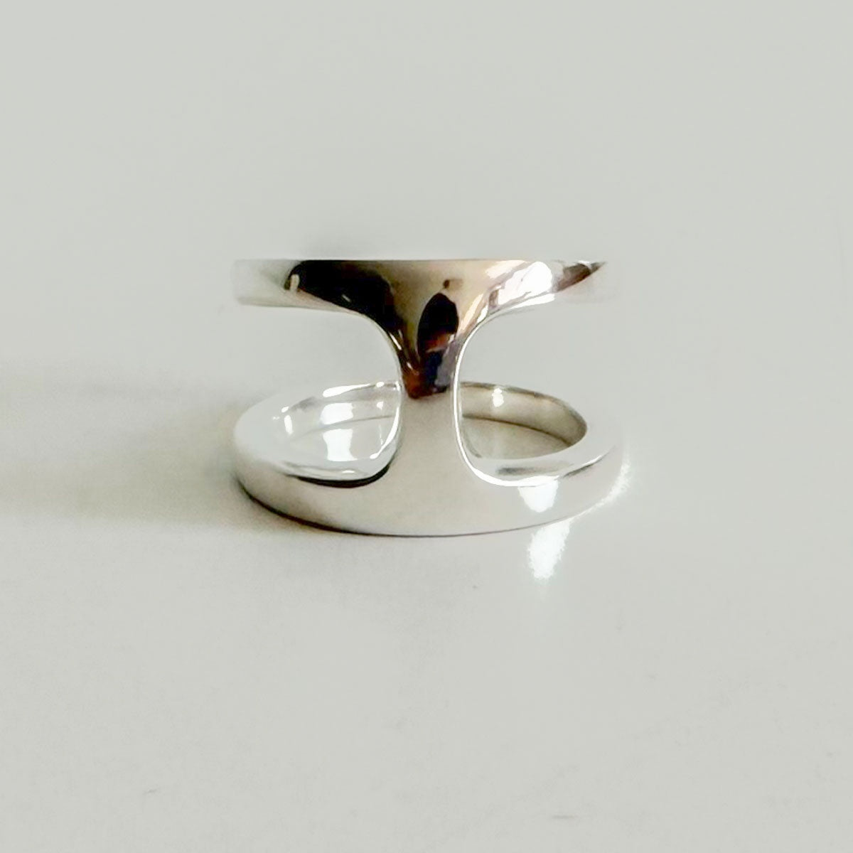 HOORSENBUHS Brute Phantom Silver Ring Size ONE SIZE