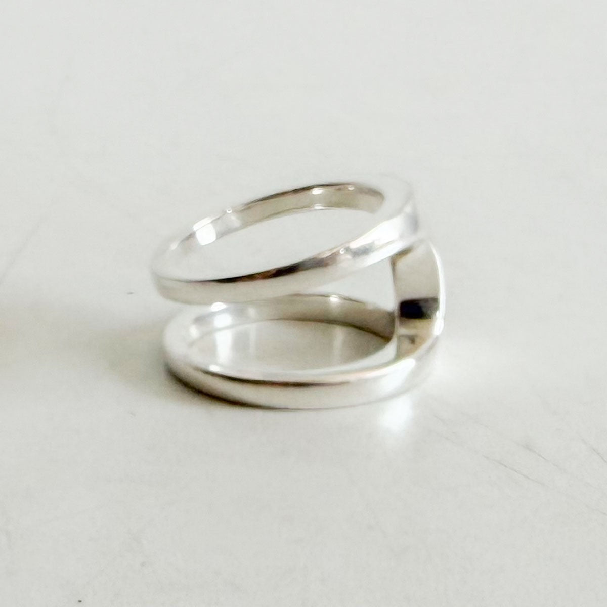 HOORSENBUHS Brute Phantom Silver Ring Size ONE SIZE
