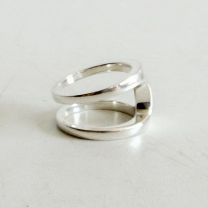 HOORSENBUHS Brute Phantom Silver Ring Size ONE SIZE