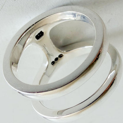 HOORSENBUHS Brute Phantom Silver Ring Size ONE SIZE