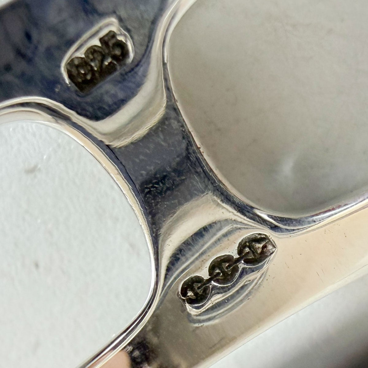 HOORSENBUHS Brute Phantom Silver Ring Size ONE SIZE
