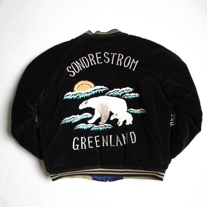 TAILOR TOYO Velveteen Reversible Souvenir Jacket Size XL