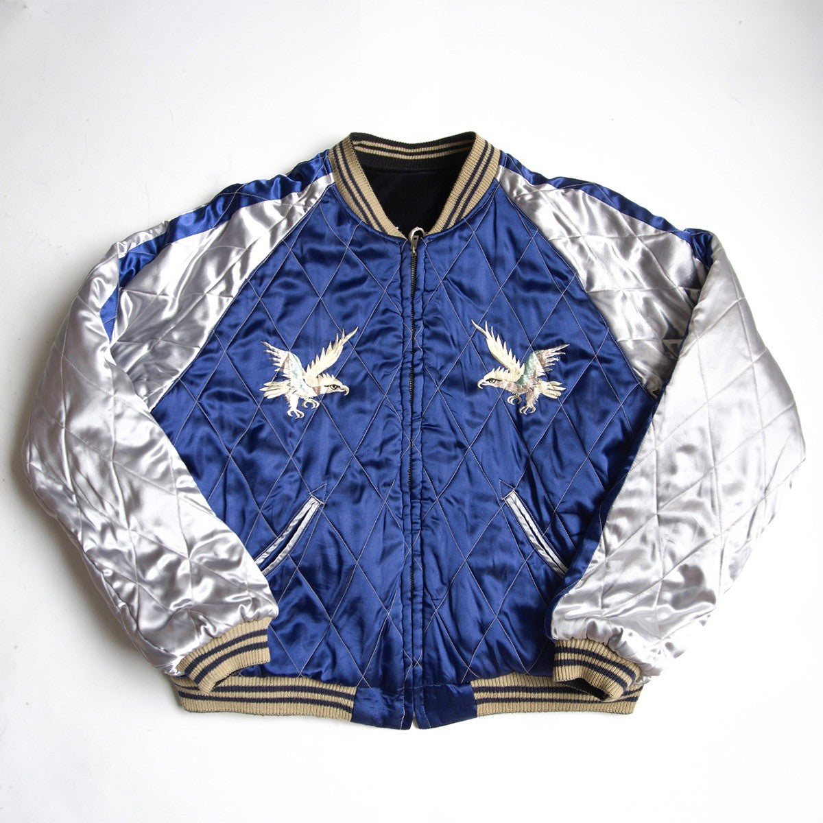TAILOR TOYO Velveteen Reversible Souvenir Jacket Size XL