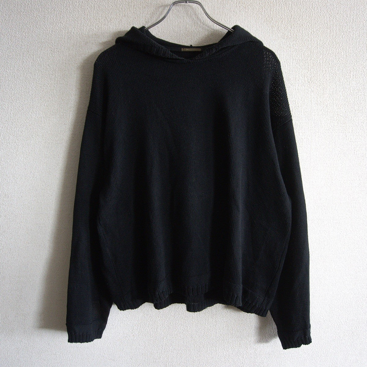 Y's for men Pullover Cotton Knit Hoodie Size XL