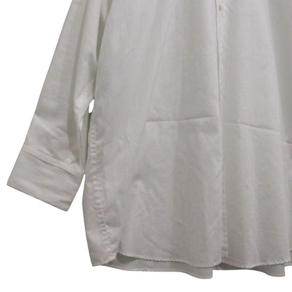MAISON MARGIELA Oversized Organic Cotton Shirt White Size 38