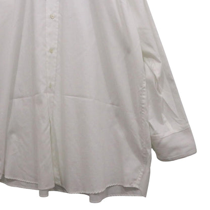 MAISON MARGIELA Oversized Organic Cotton Shirt White Size 38