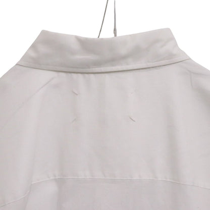 MAISON MARGIELA Oversized Organic Cotton Shirt White Size 38