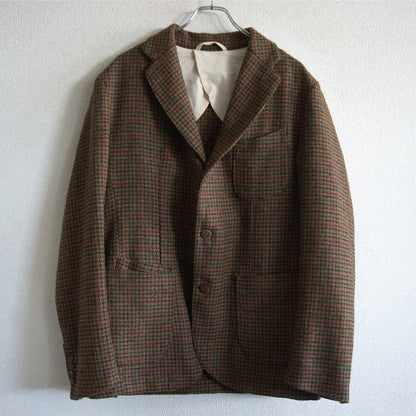 45R MOON Shetland Wool Tweed Jacket Size 4