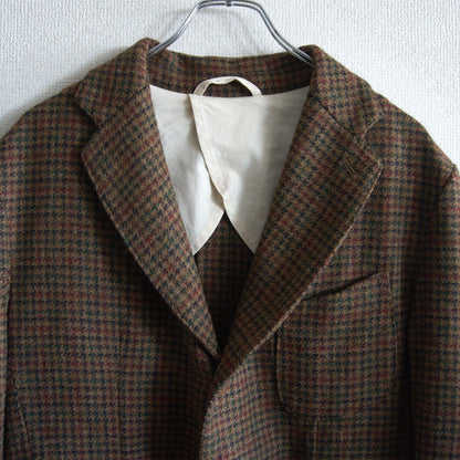 45R MOON Shetland Wool Tweed Jacket Size 4