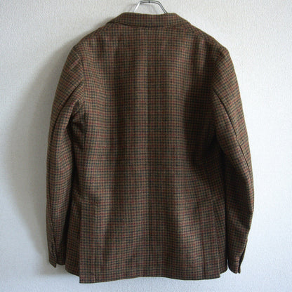 45R MOON Shetland Wool Tweed Jacket Size 4