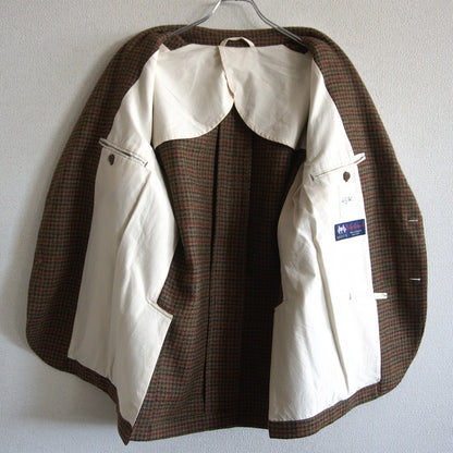 45R MOON Shetland Wool Tweed Jacket Size 4