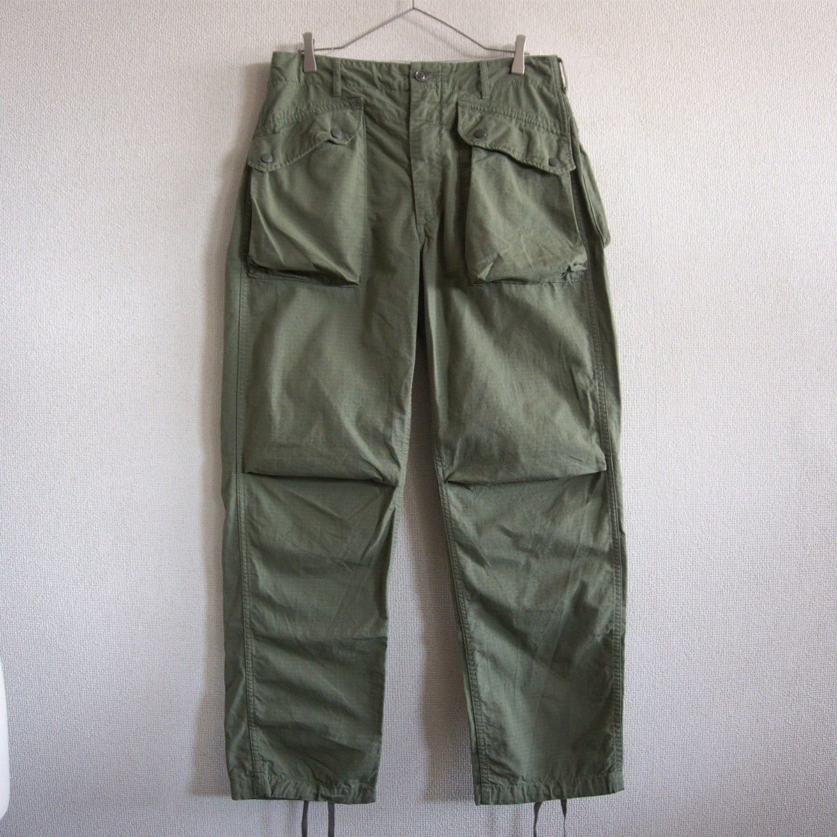 Engineered Garments Olive Cotton Ripstop Pants Size S Size