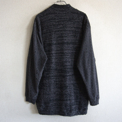 ISSEY MIYAKE MEN High Neck Design Knit Sweater Size 3