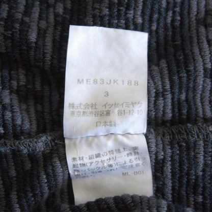 ISSEY MIYAKE MEN High Neck Design Knit Sweater Size 3