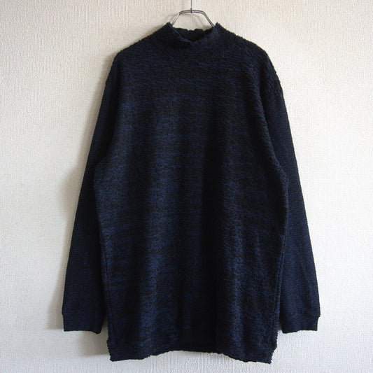 ISSEY MIYAKE MEN High Neck Design Knit Sweater Size 3