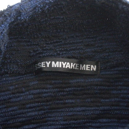 ISSEY MIYAKE MEN High Neck Design Knit Sweater Size 3