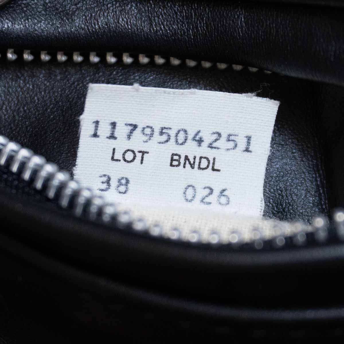 SCHOTT 641Q Quilted Lined Single Rider Jacket Size M