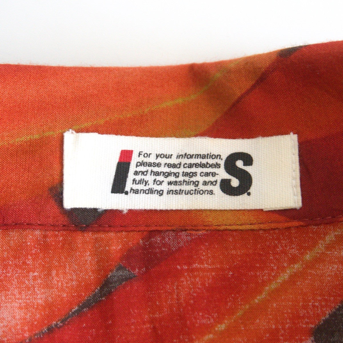 I.S.ISSEY MIYAKE Open Collar Short Sleeve Shirt Size 9