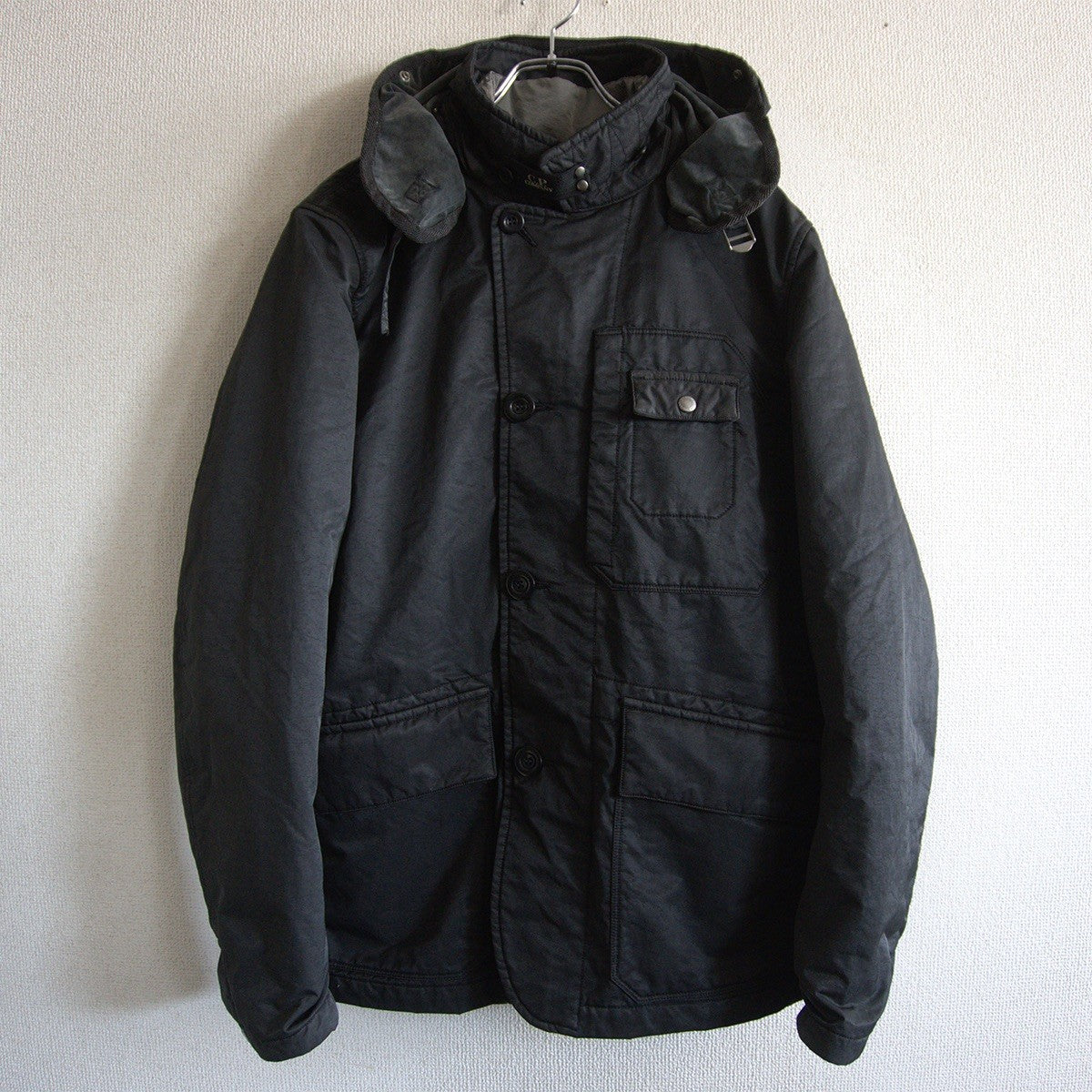 C.P.COMPANY 12AW Frosted Nylon Flock Goggle Jacket Size 48