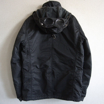 C.P.COMPANY 12AW Frosted Nylon Flock Goggle Jacket Size 48