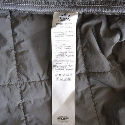 C.P.COMPANY 12AW Frosted Nylon Flock Goggle Jacket Size 48