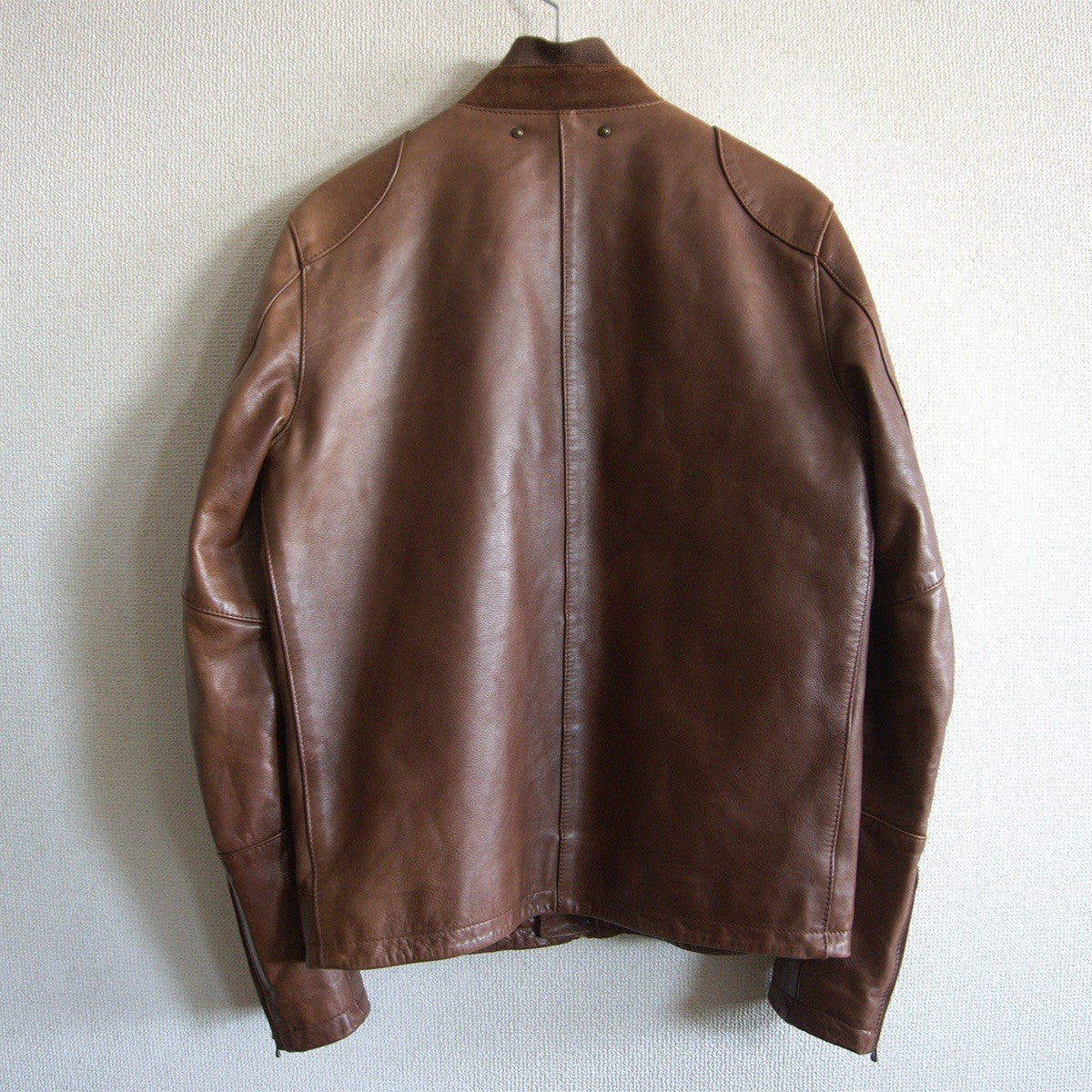 C.P. COMPANY Archive D-Pocket Leather Rider Jacket Size 48