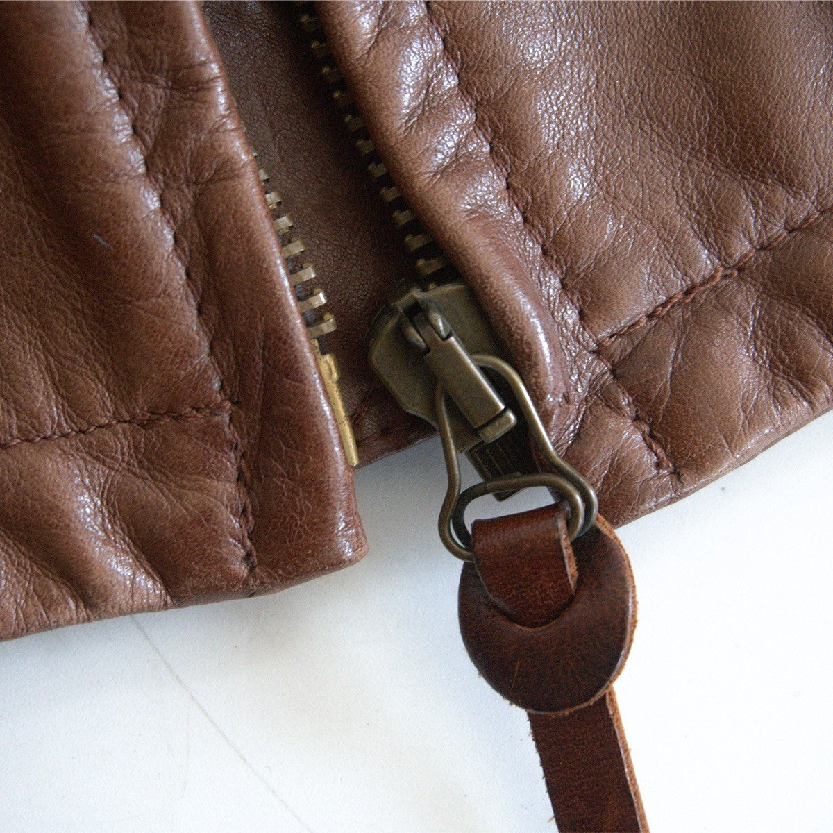 C.P. COMPANY Archive D-Pocket Leather Rider Jacket Size 48