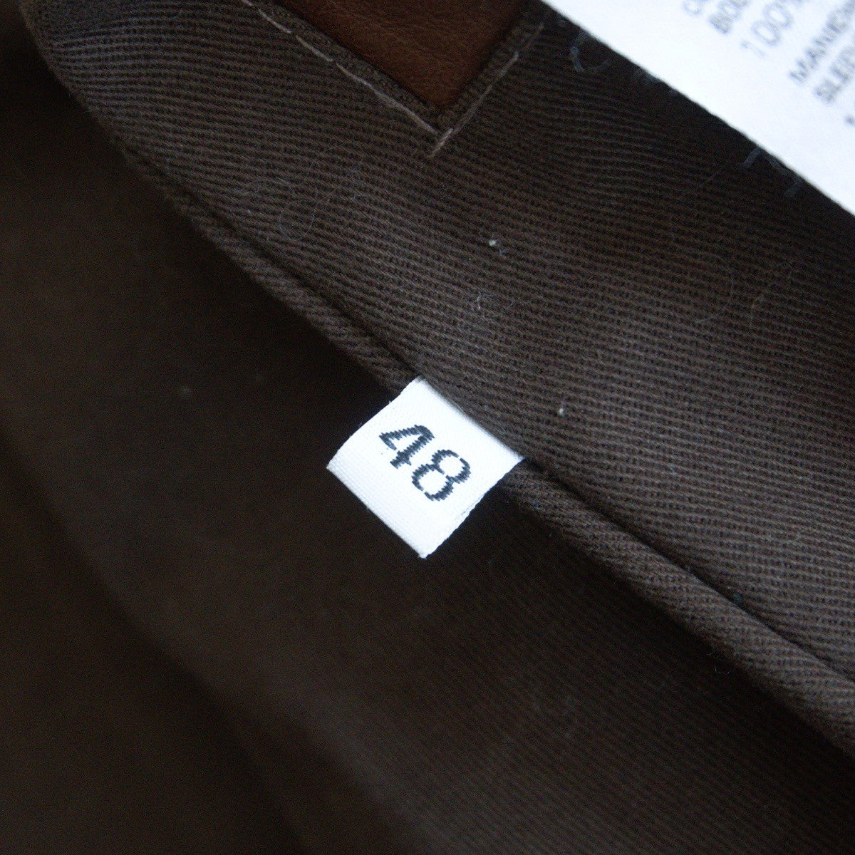 C.P. COMPANY Archive D-Pocket Leather Rider Jacket Size 48