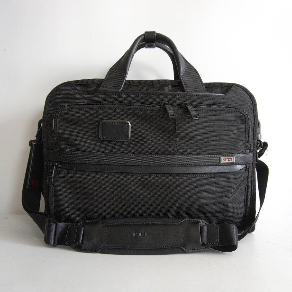 TUMI Alpha 3 Ballistic Nylon Business Bag Size ONE SIZE