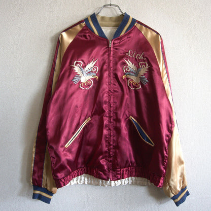 TAILOR TOYO Reversible Embroidered Souvenir Jacket Size L