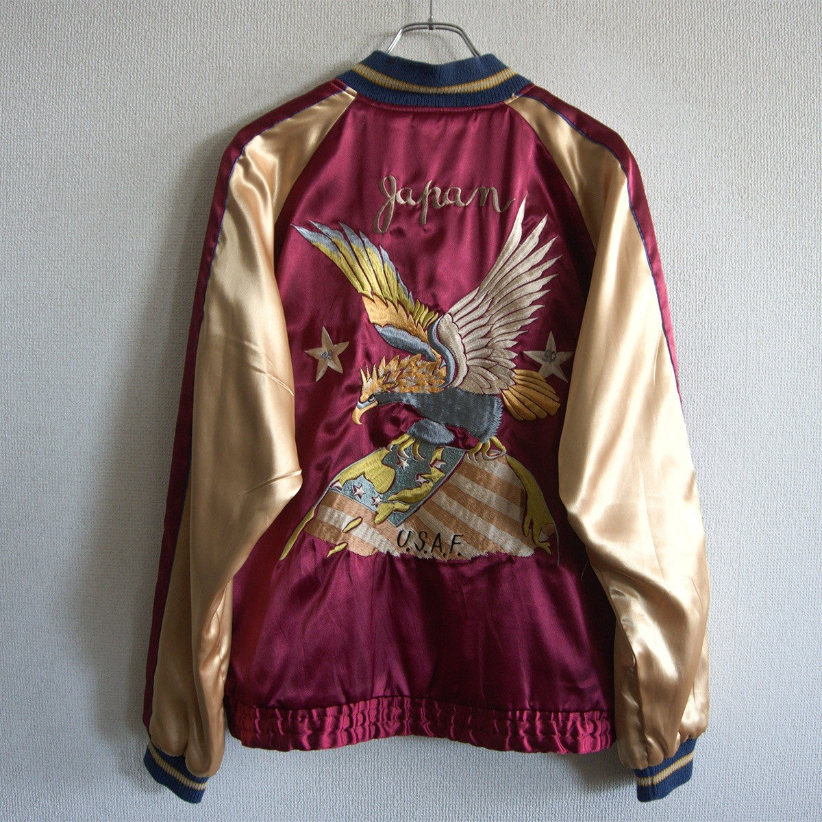 TAILOR TOYO Reversible Embroidered Souvenir Jacket Size L