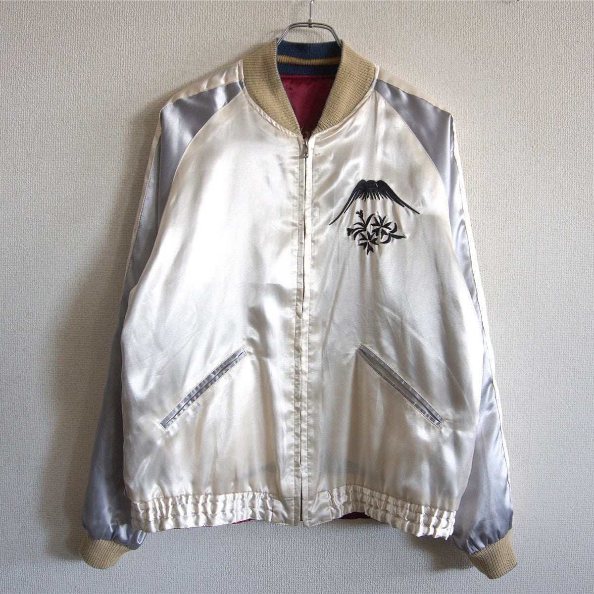 TAILOR TOYO Reversible Embroidered Souvenir Jacket Size L