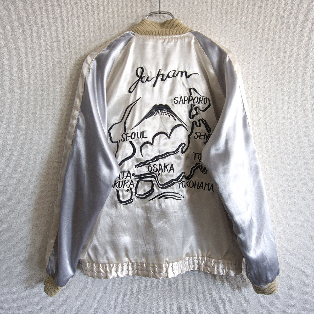 TAILOR TOYO Reversible Embroidered Souvenir Jacket Size L