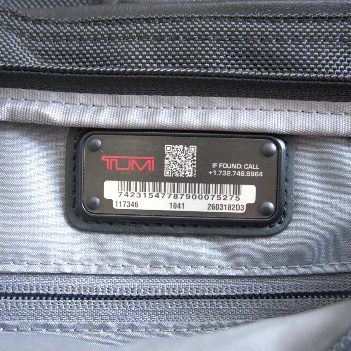 TUMI Alpha 3 Ballistic Nylon Business Bag Size ONE SIZE