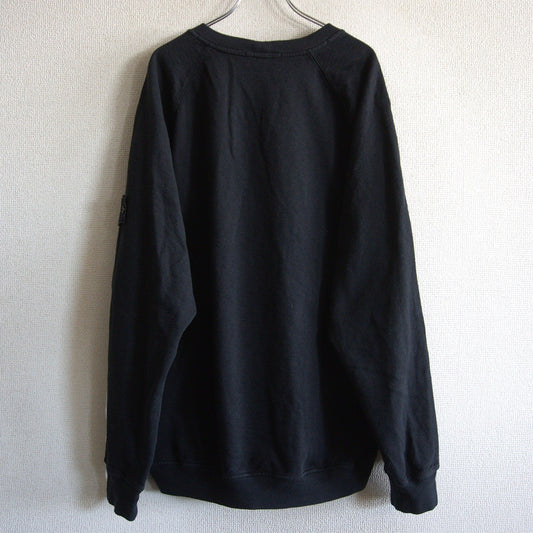 STONE ISLAND 24SS Crewneck Sweatshirt Black Size XXL