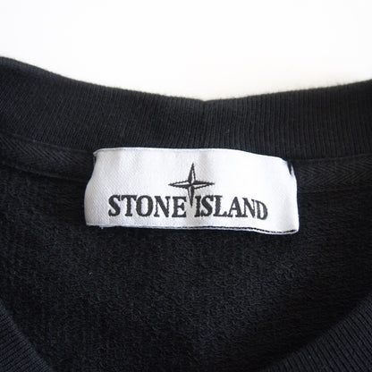 STONE ISLAND 24SS Crewneck Sweatshirt Black Size XXL
