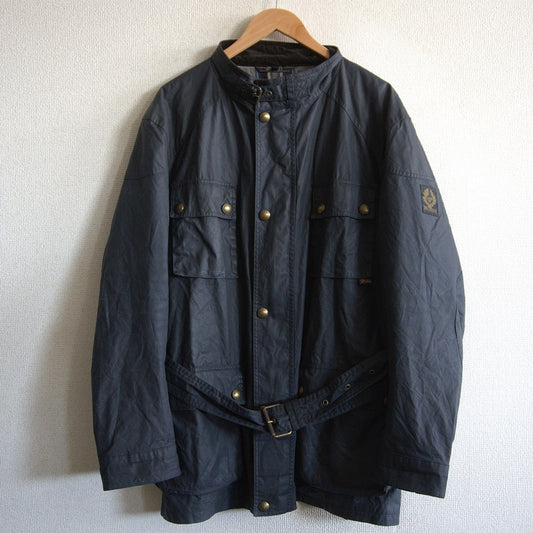 Belstaff Roadmaster Oiled Motorcycle Jacket Size 56