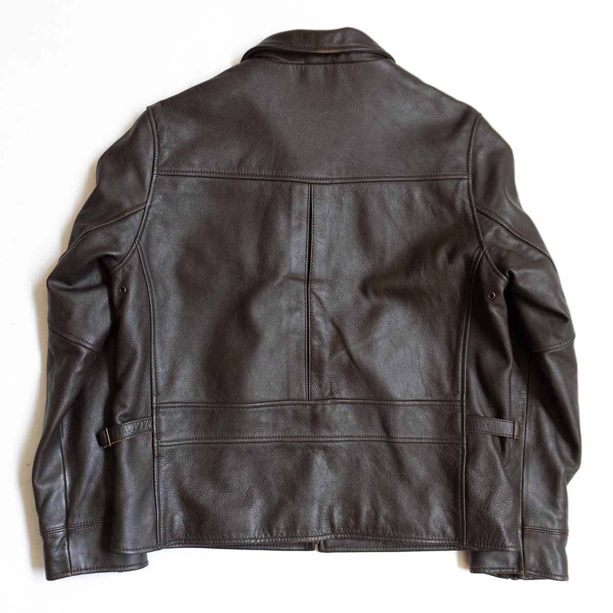 HOUSTON Cowhide Leather Sports Jacket Size 40L