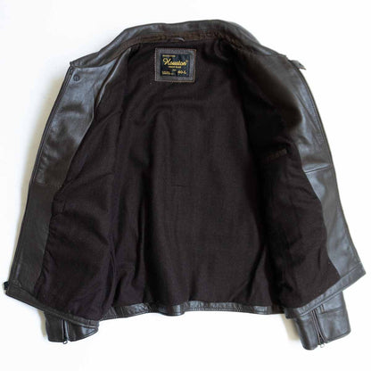 HOUSTON Cowhide Leather Sports Jacket Size 40L